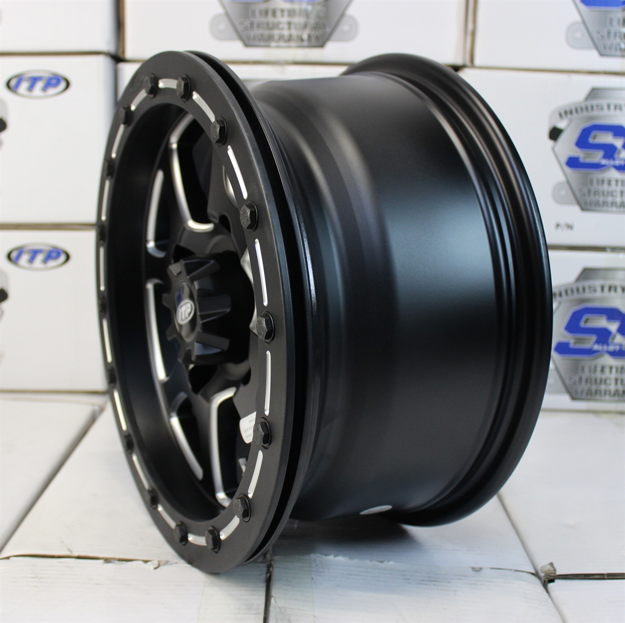 картинка Диск для квадроцикла ITP Tsunami BeadLock 14TSB118BX