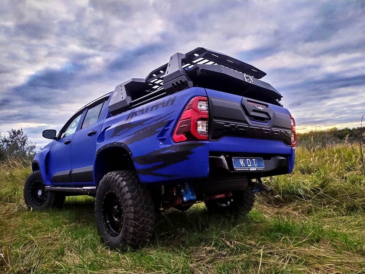 картинка Дуга многофункциональная алюминиевая - Toyota Hilux 15061L(3)