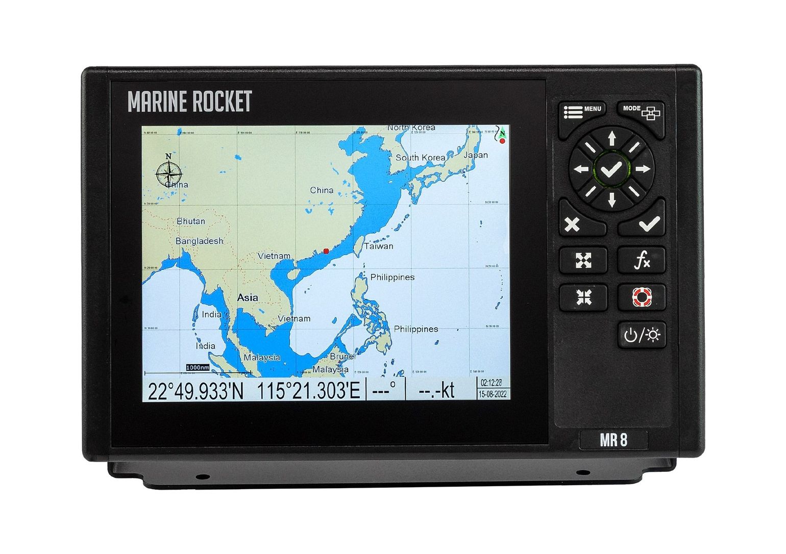 картинка Картплоттер морской 8C, Marine Rocket