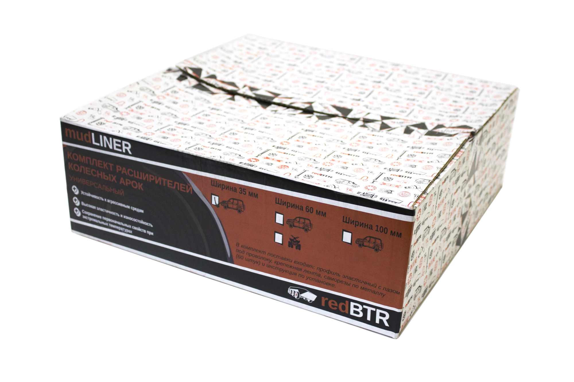 картинка Расширители колесных арок redBTR 35x6м