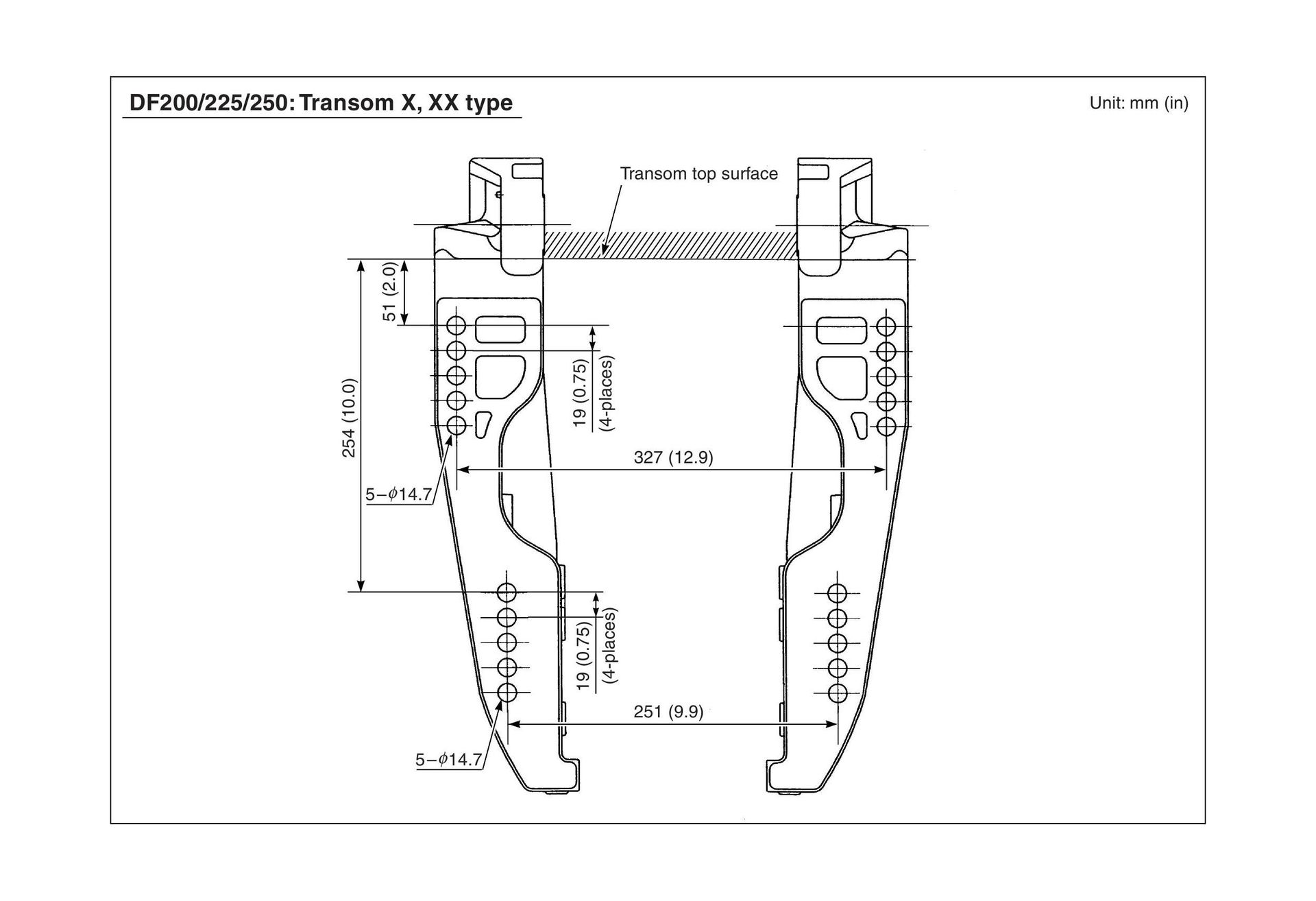картинка Мотор лодочный Suzuki DF250TX