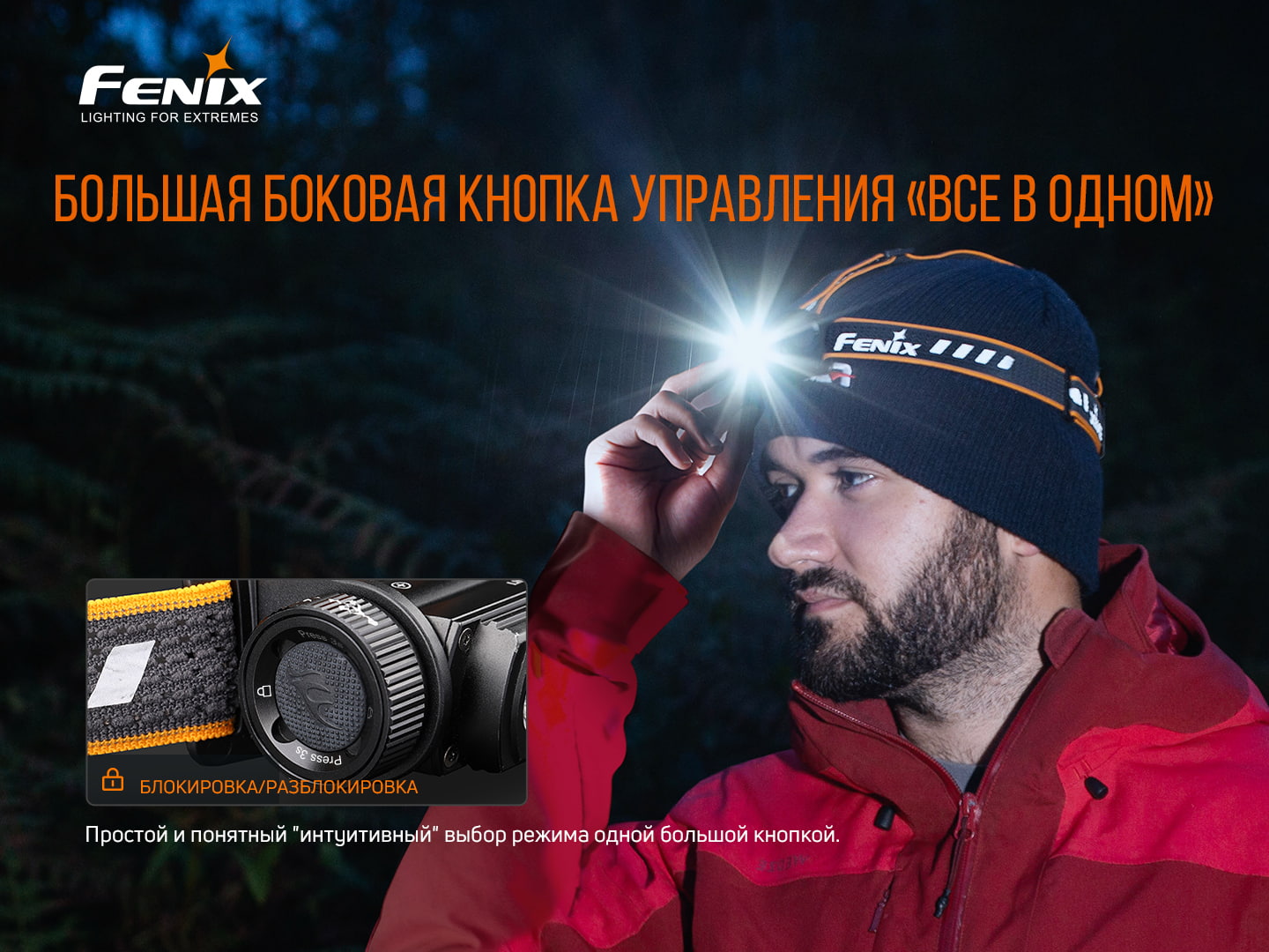картинка Налобный фонарь Fenix HM60R