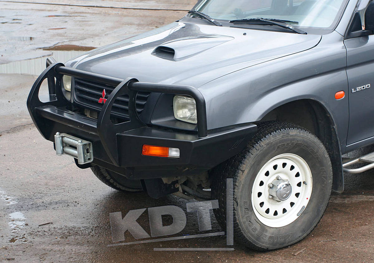 картинка Бампер передний KDT силовой для Mitsubishi L-200