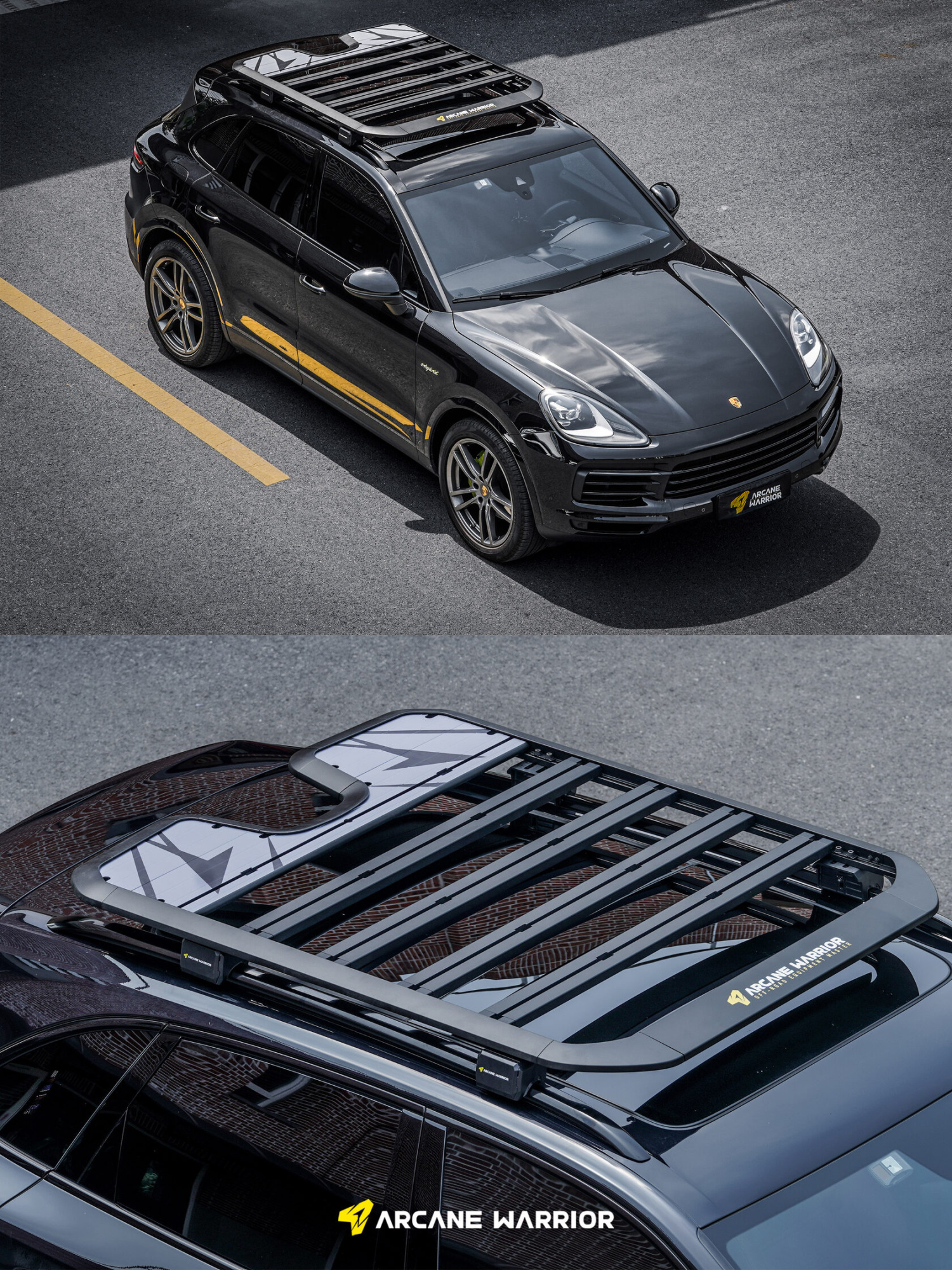 Багажник экспедиционный STORM для Porsche Cayenne (2018-2024)