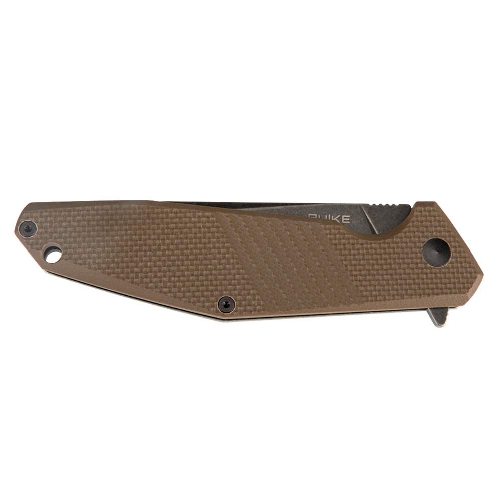 картинка Нож Ruike D191-W коричневый