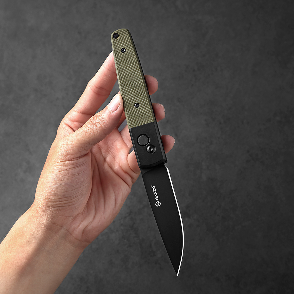 картинка Нож Ganzo G721B-GR зеленый