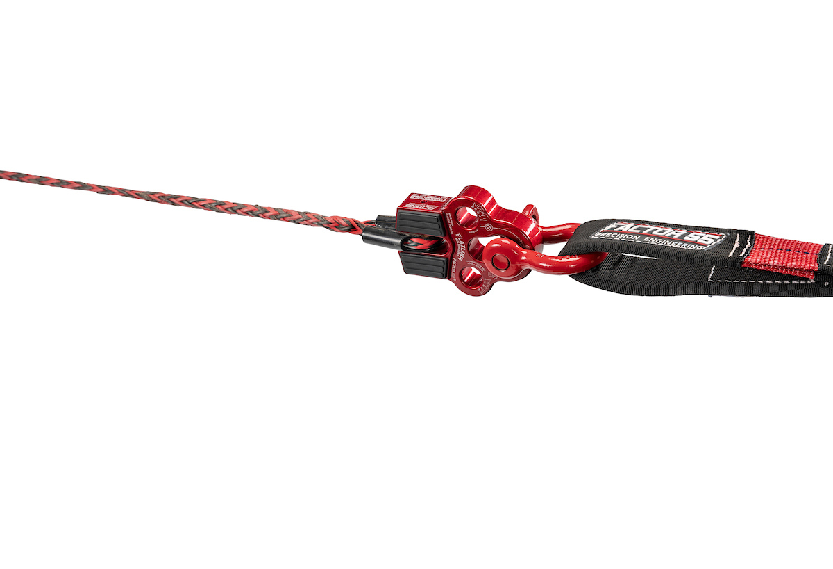 Шакл многофункциональный Factor 55 FlatLink MULTI-MOUNT красный