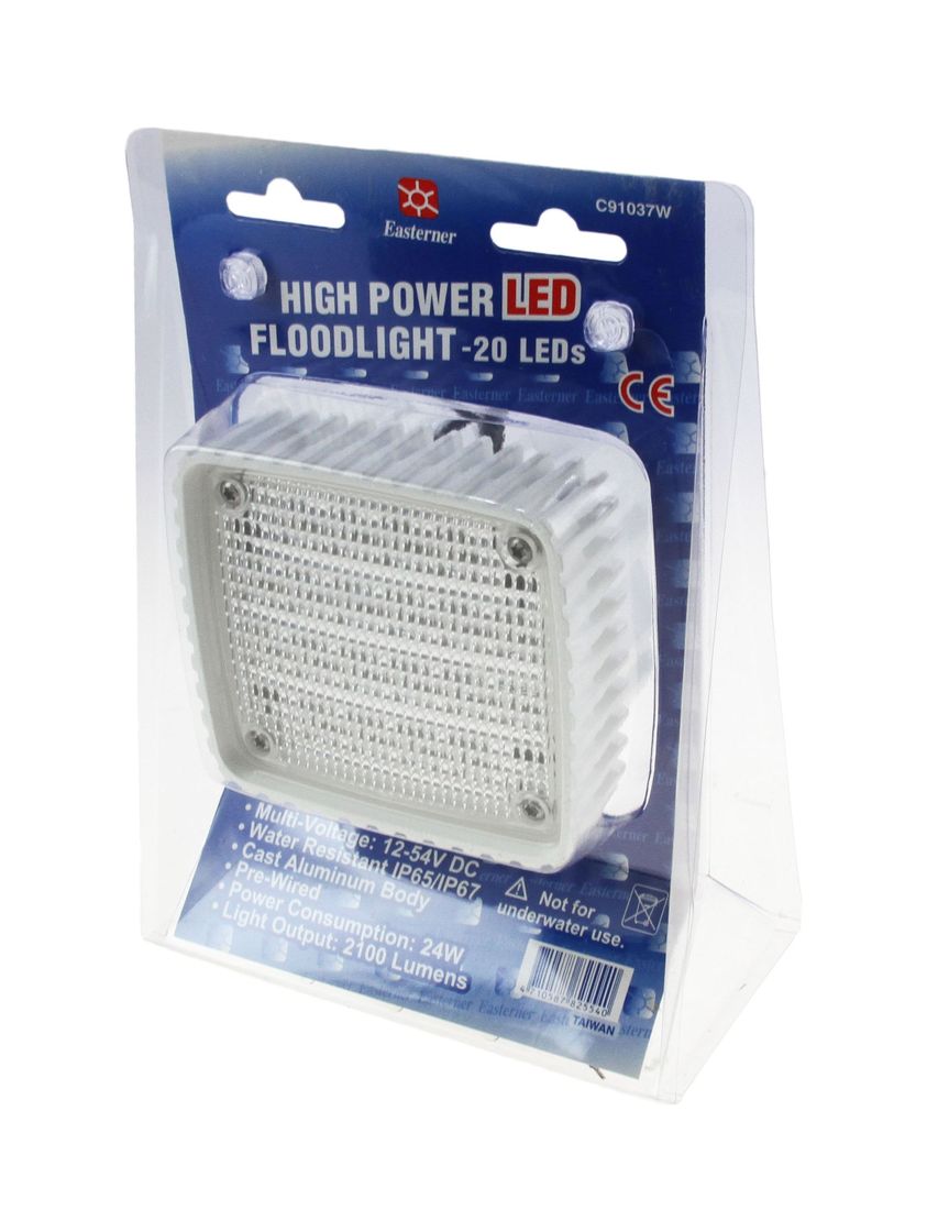 картинка Прожектор светодиодный 20 диодов, 2100 лм, 12-54 В