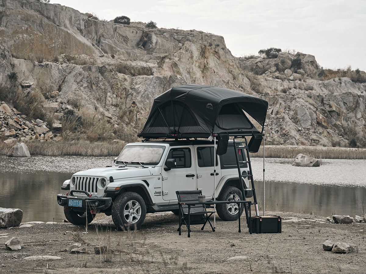 картинка Палатка на крышу автомобиля Wild Land Wild Cruiser 160 Pro (облегченная)