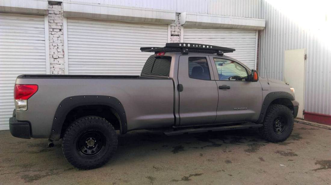 картинка Пороги силовые KDT для Toyota Tundra II поколения