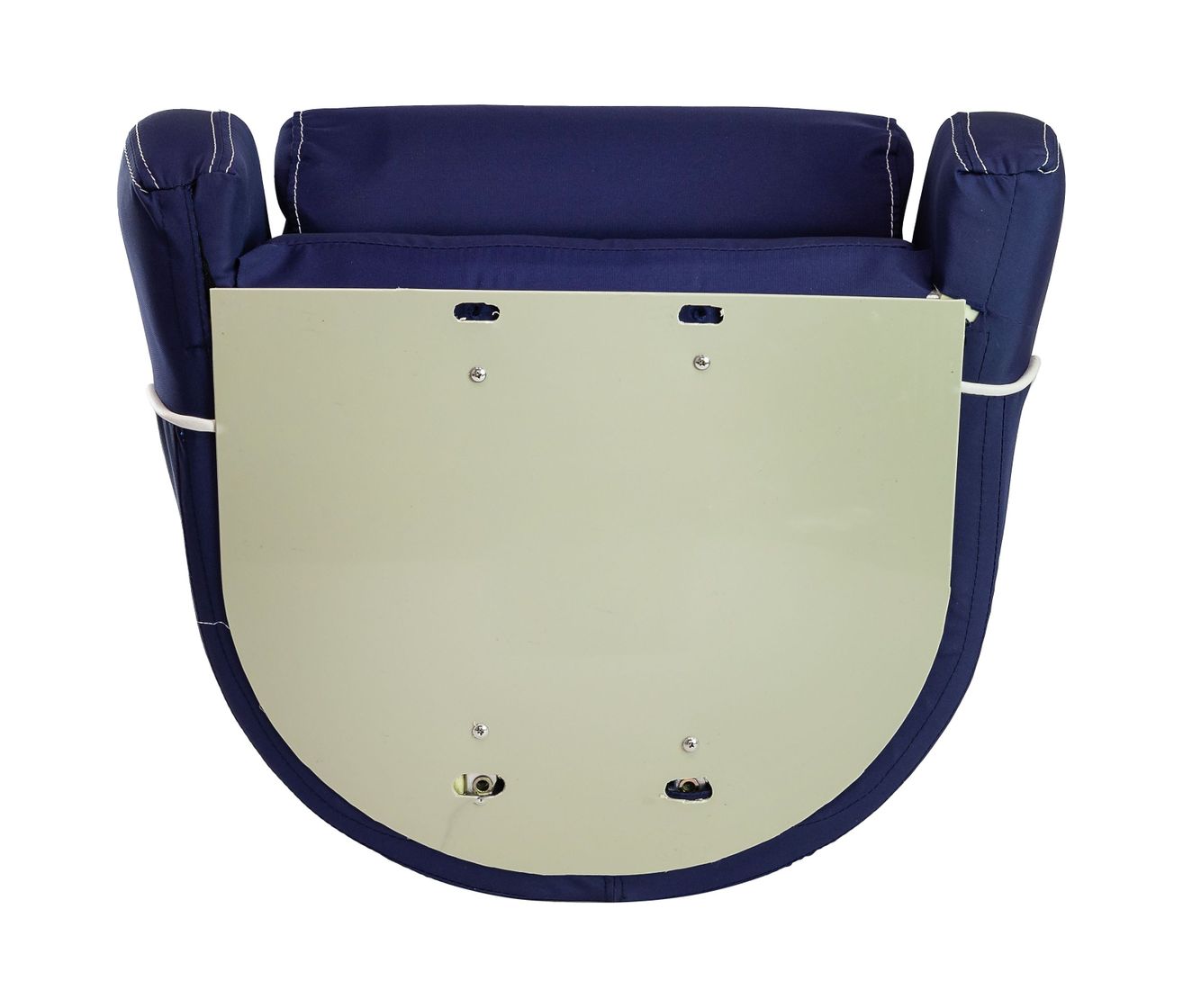 картинка Кресло ROMEO мягкое, подставка, обивка ткань Markilux темно-синяя