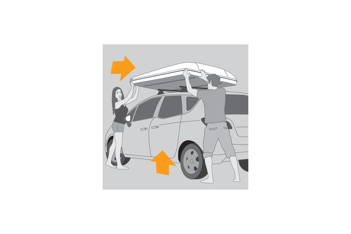 картинка Автопалатка MAGGIOLINA AIRLANDER PLUS LARGE, серый тент, лестница 215 мм