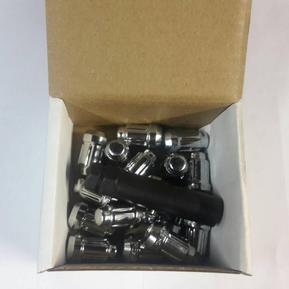 картинка Гайки Alug21BX, комплект 16шт + ключ