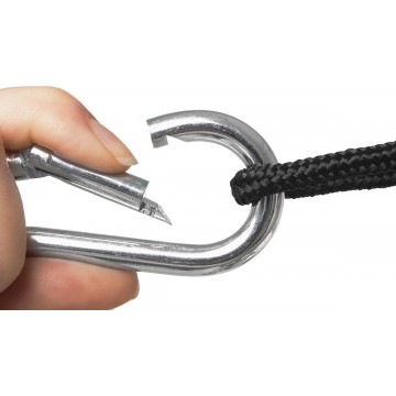 картинка Гамак без планок NISUS 140х260см нейлон 210T зеленый/серый