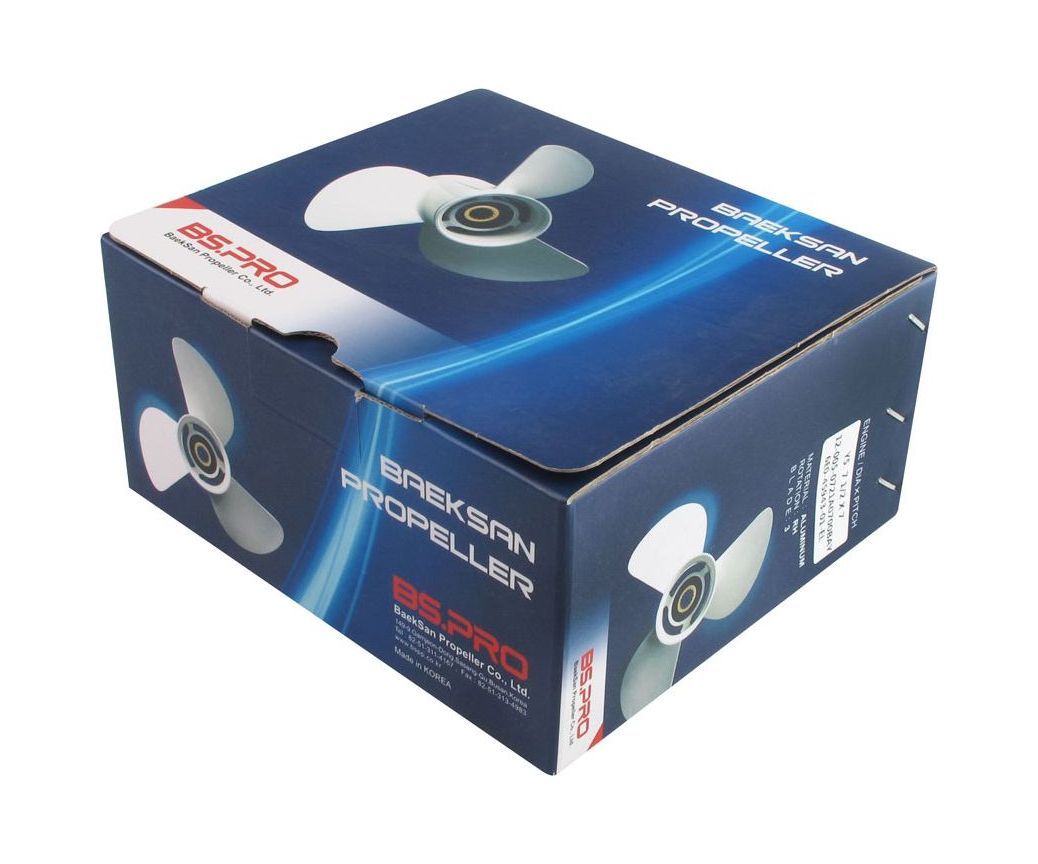 картинка Винт гребной Yamaha 4-5;3x7-1/2x7 шлицевой, BaekSan