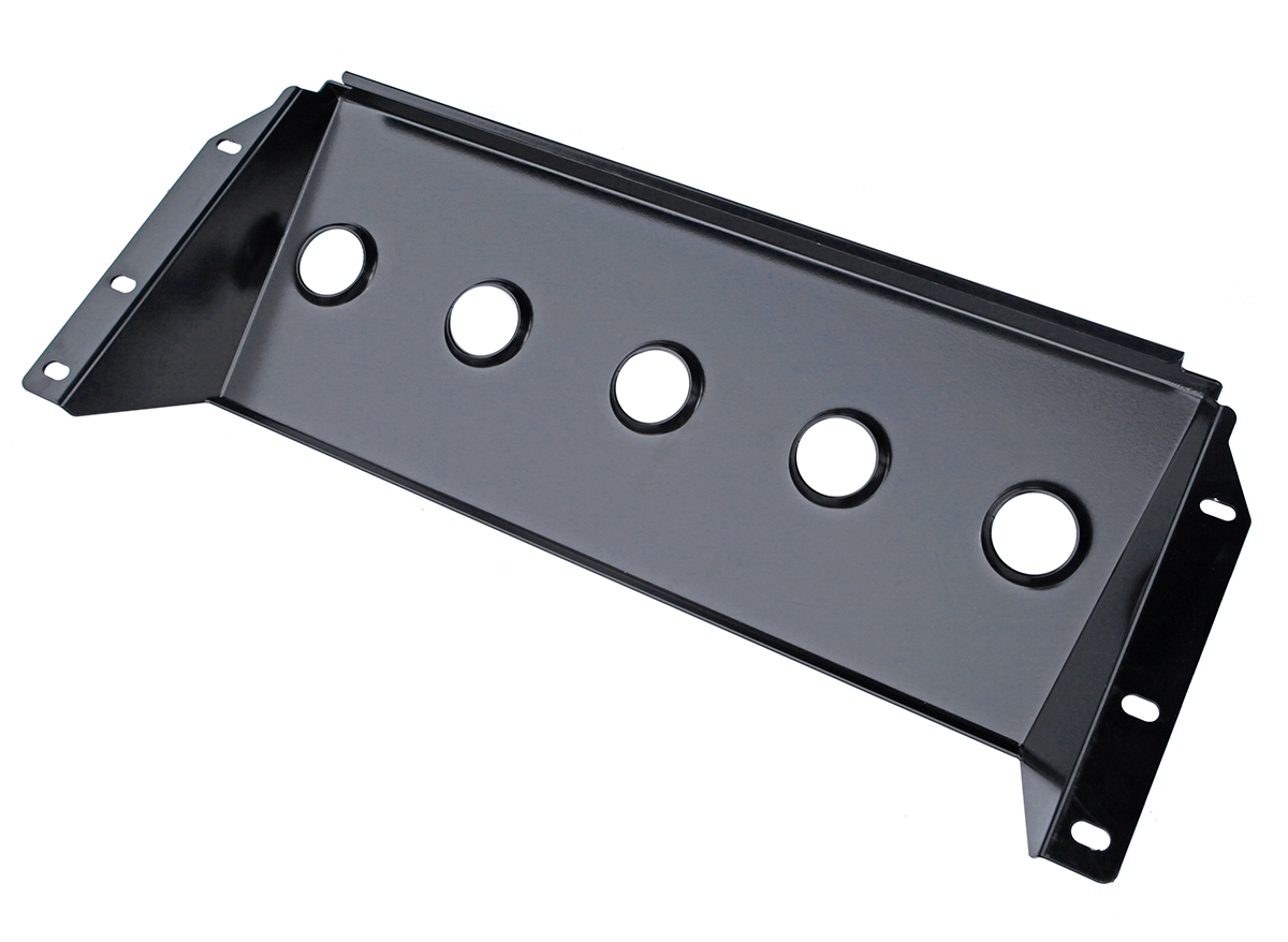 картинка Защита радиатора РИФ Nissan Navara D40 2010+ под бампер