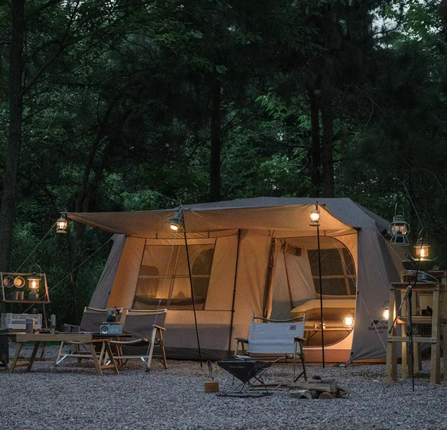 картинка Палатка Naturehike Village 13 автоматическая 5-8-местная