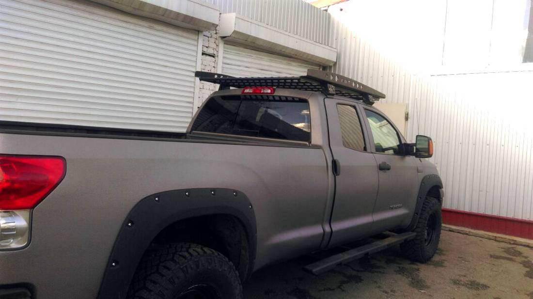 картинка Пороги силовые KDT для Toyota Tundra II поколения