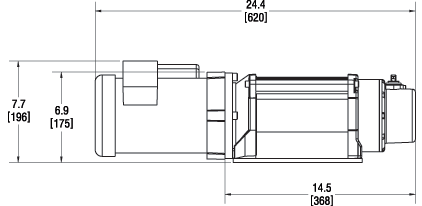 картинка Лебедка WARN 3000 ACI