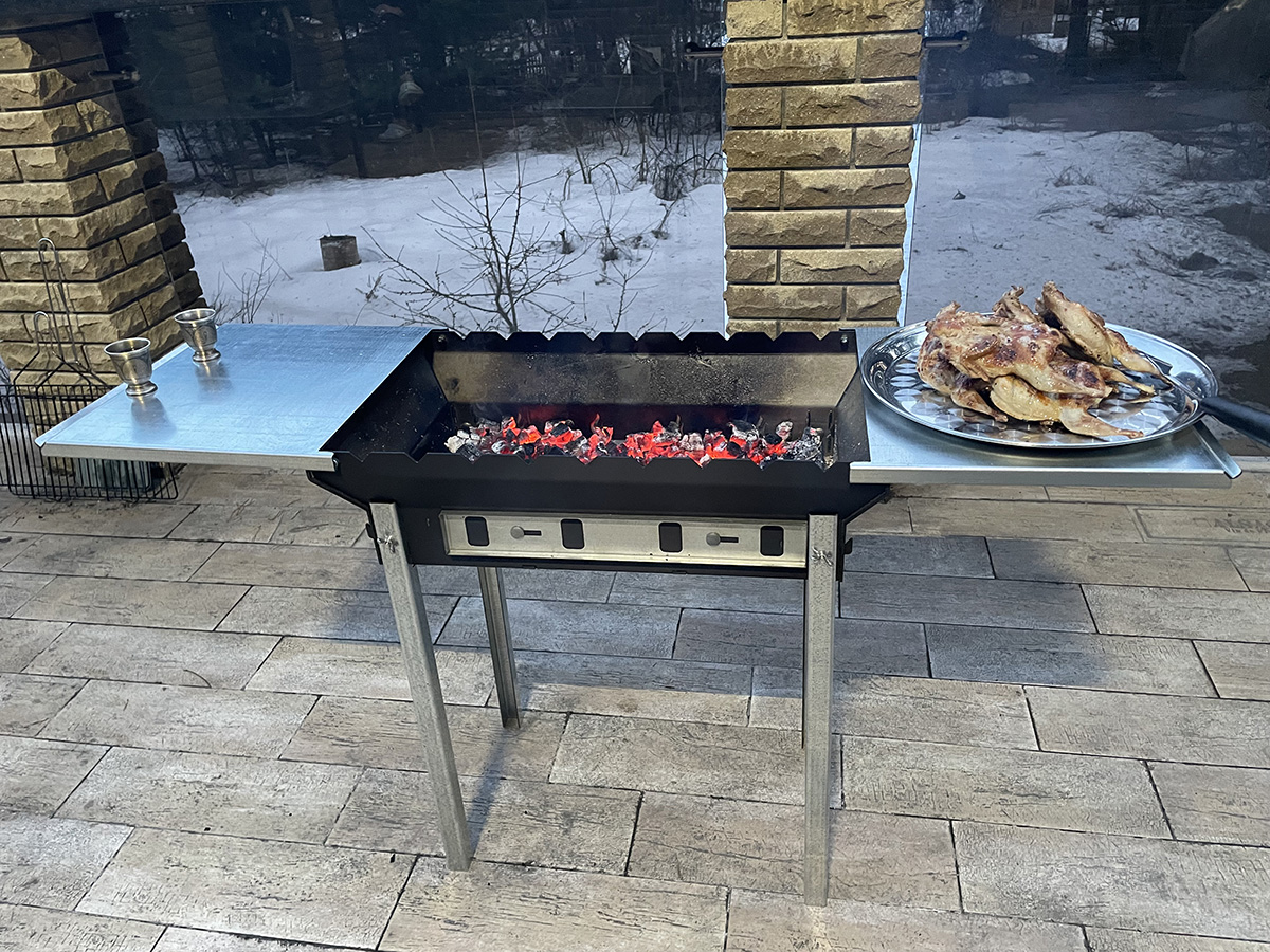 картинка Мангал РИФ нержавеющая сталь