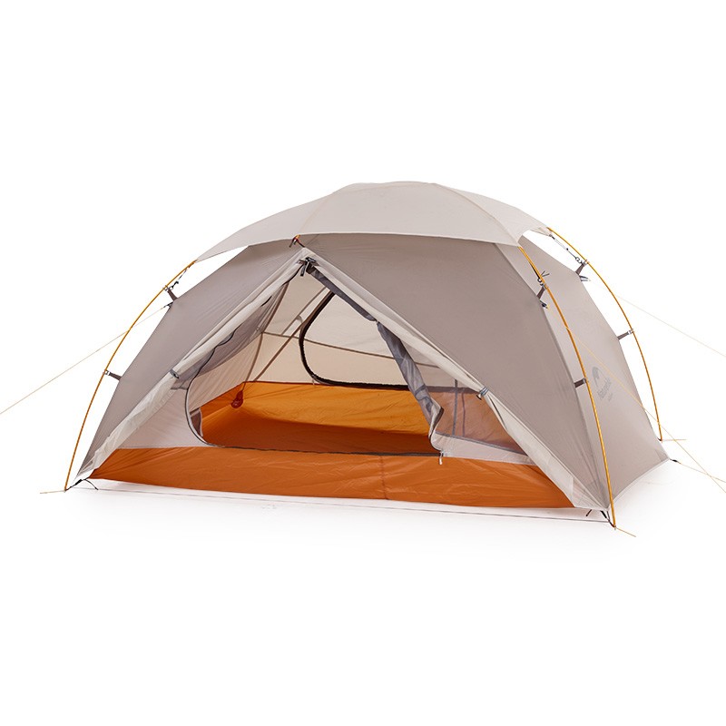 картинка Палатка сверхлегкая Naturehike Nebula 2  NH19ZP011 двухместная, серая, 6927595745656
