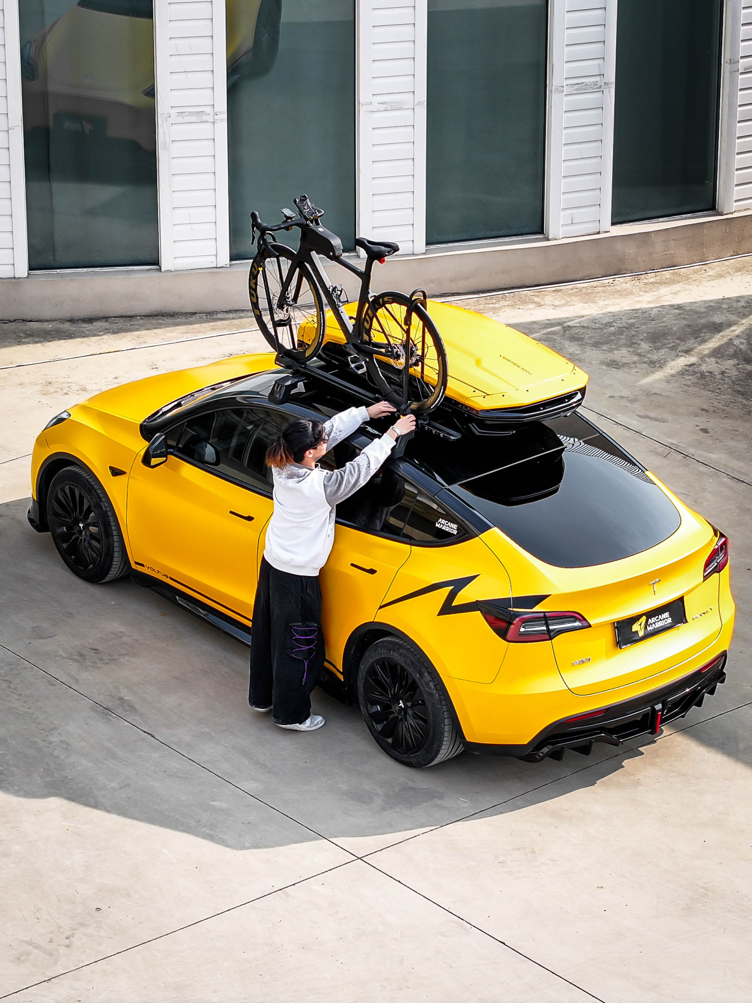 картинка Стойка на крышу для крепления велосипеда TANDRIX Bicycle Rack