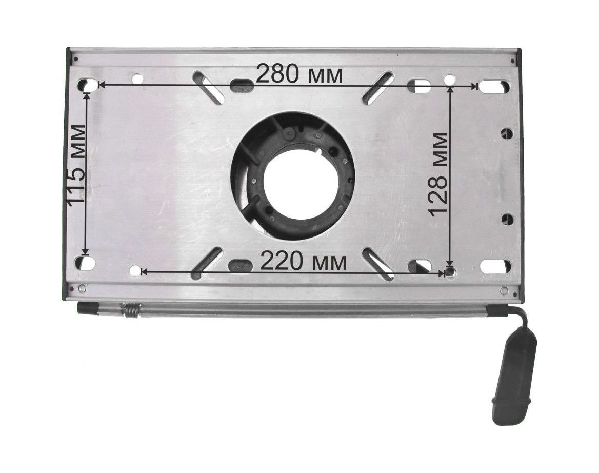 картинка Основание для сидения вперед-назад для крепления к плоской поверхности