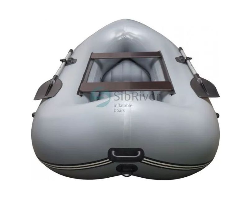 картинка Надувная лодка ПВХ Ангара 300 НД, серый, SibRiver