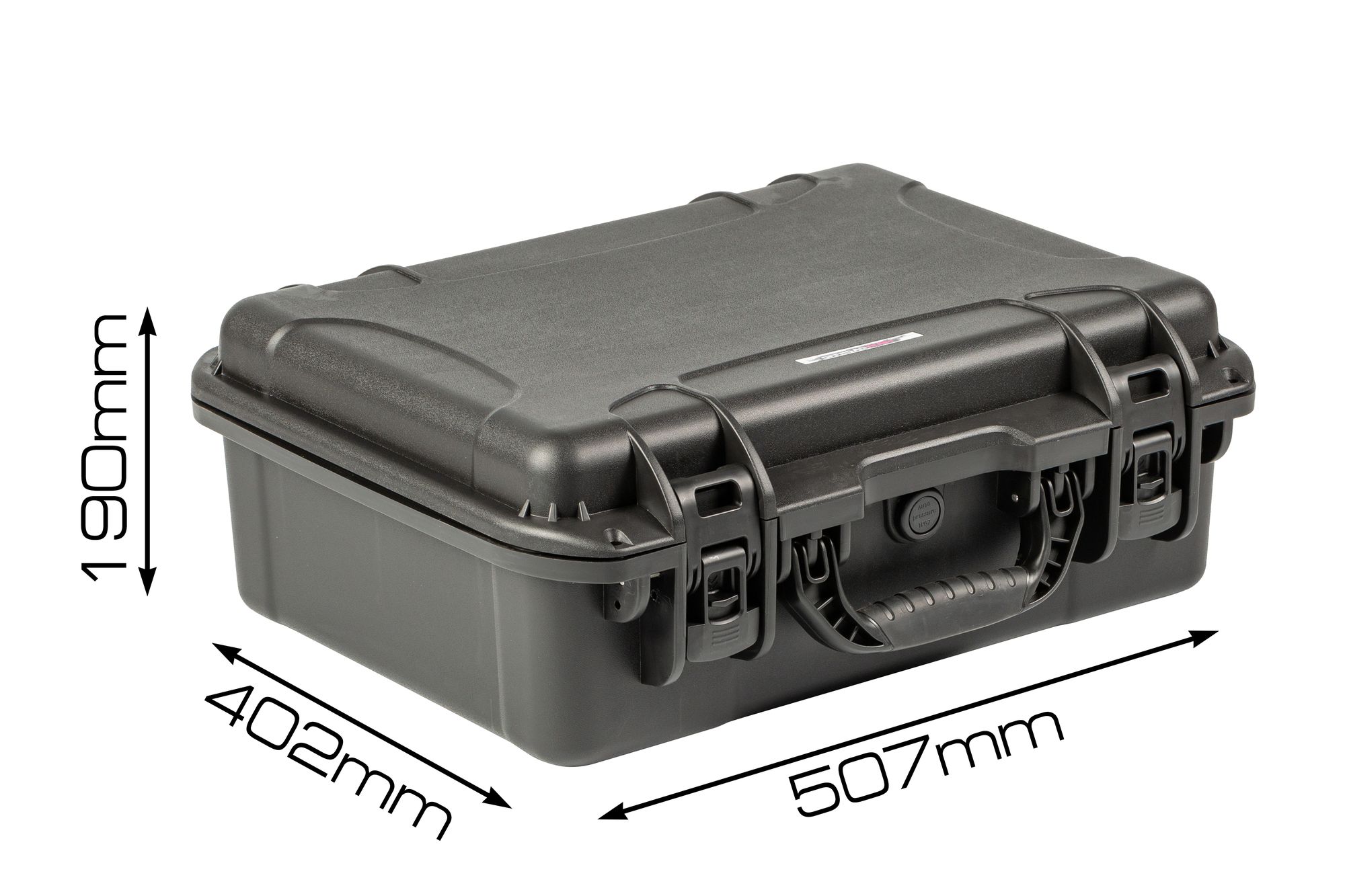 Кейс OffRoadTeam Element EL613400 ЧЕРНЫЙ, внутри 465*330*184мм, IP65