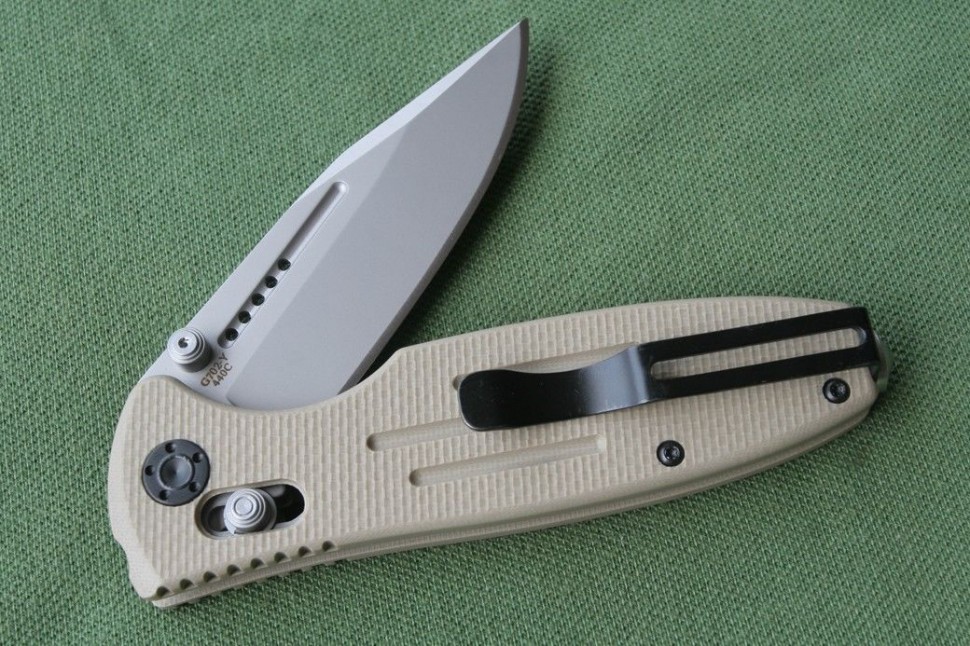 картинка Нож Ganzo G702 желтый