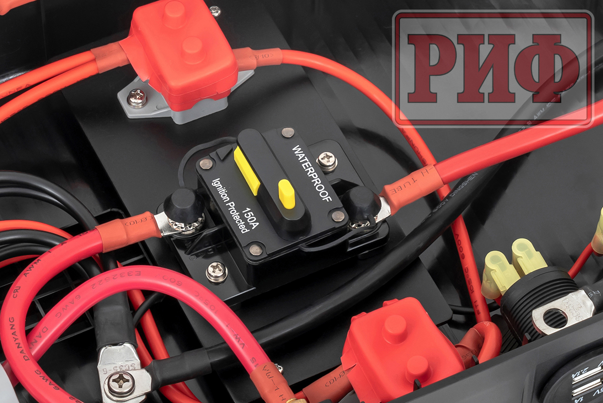 картинка Бокс аккумуляторный 2xUSB, 2x12В, вольтметр с индикацией 420х250х330