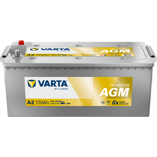 картинка Аккумулятор VARTA 170e 670 901 100 Promotive AGM -170Ач (A2)