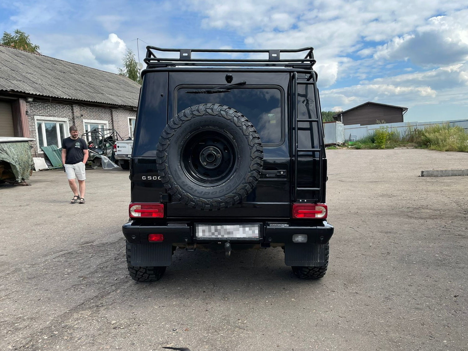 картинка Багажник (корзина) РИФ 1500х2200 мм для Mercedes-Benz G-class