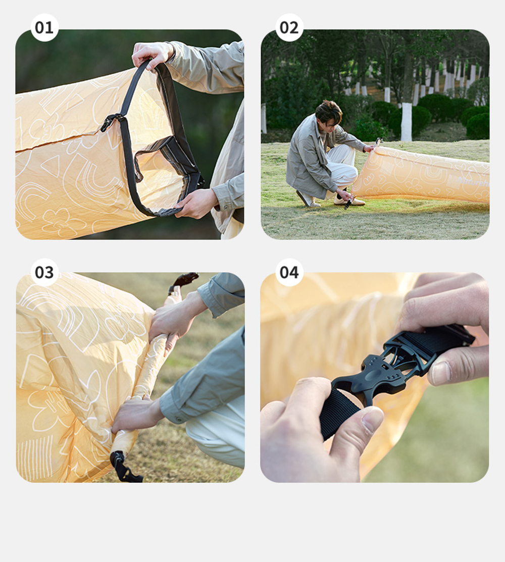 картинка Диван надувной Naturehike CNH22DZ022 бежевый, 6975641886792