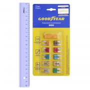 картинка Комплект предохранителей Goodyear флажковых мини 10шт