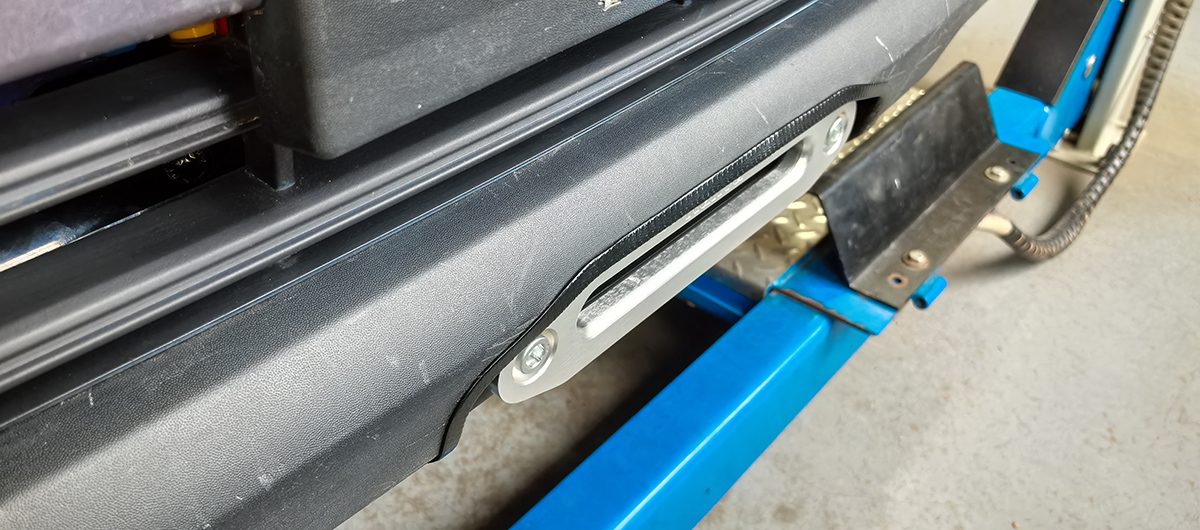 картинка Площадка РИФ под лебёдку в штатный бампер Haval H5 2023+