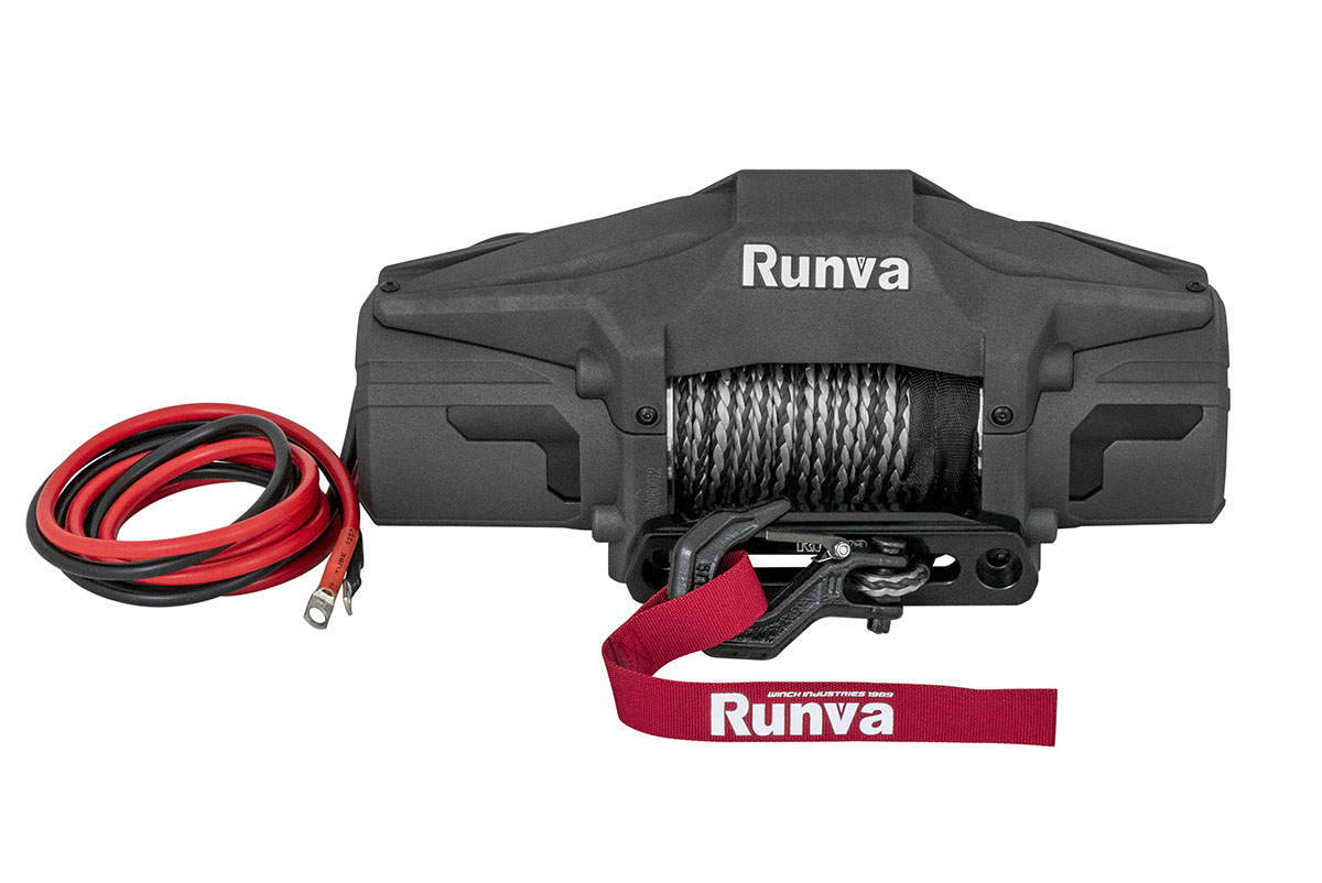 картинка Лебёдка Runva EWV6000FSR 12В 2500 кг синтетика