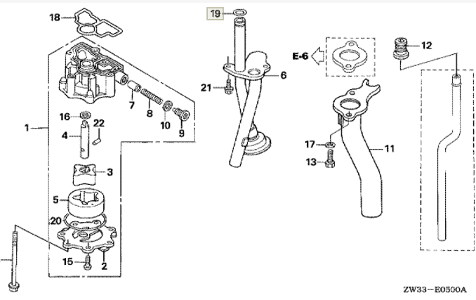 картинка Кольцо уплотнительное 13.8х2.5, Honda BF6-50 (91303-377-000)