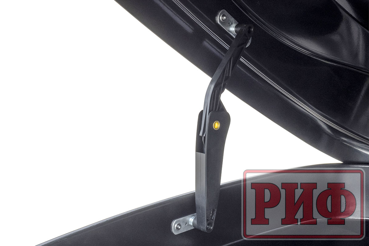 картинка Бокс РИФ Туризм-М 450 л черный глянец, двусторонний