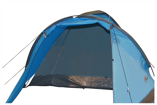 картинка Палатка High Peak Ontario 3 305х180х120 см. (Синий/серый)