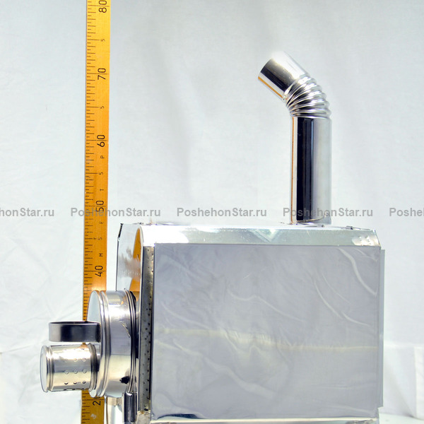 картинка Печь PoshehonStar Турист с искрогасителем и экраном 15л