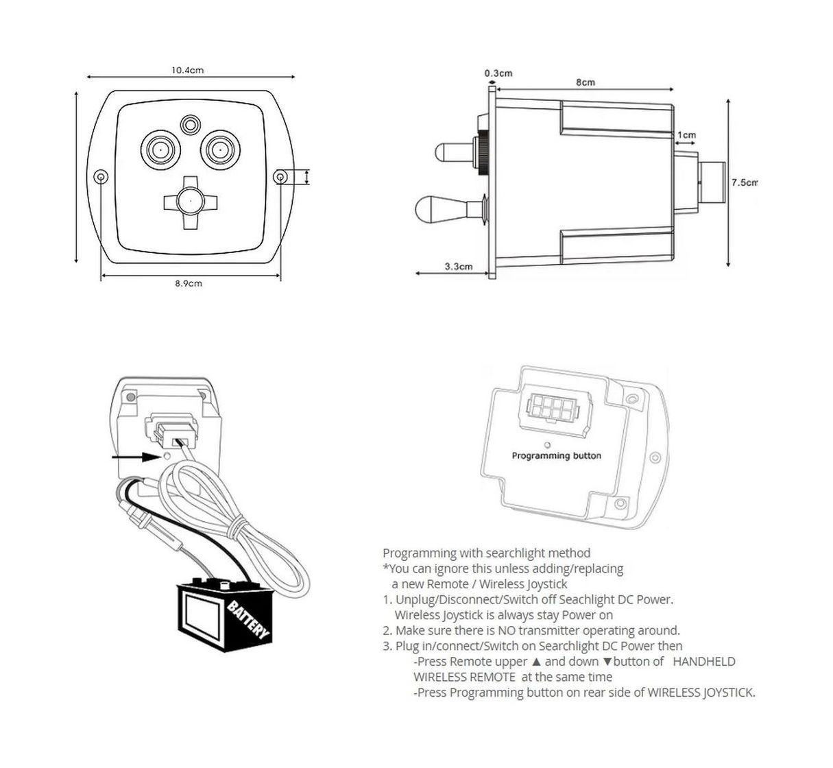 картинка Пульт управления беспроводной (джойстик)