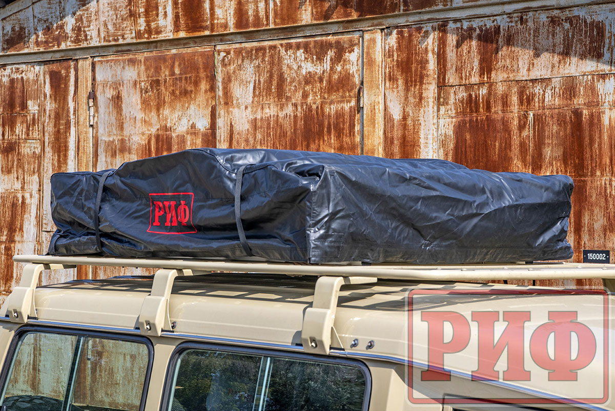 картинка Палатка на крышу автомобиля РИФ Soft RT02-140, тент песочный