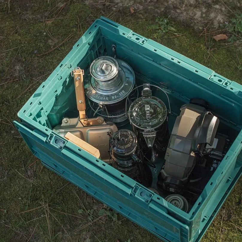 картинка Ящик туристический Naturehike 25 л, трансформер, зеленый