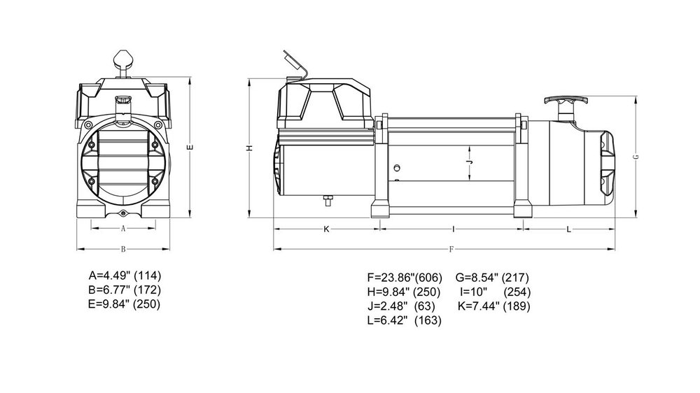 картинка Лебедка Novawinch PRO PLUS 12500 12В