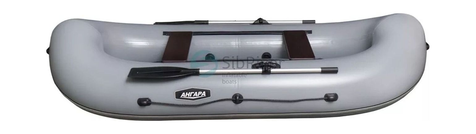 картинка Надувная лодка ПВХ Ангара 270 НД, серый, SibRiver
