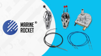 картинка Точный контроль: тросы управления Marine Rocket для катеров