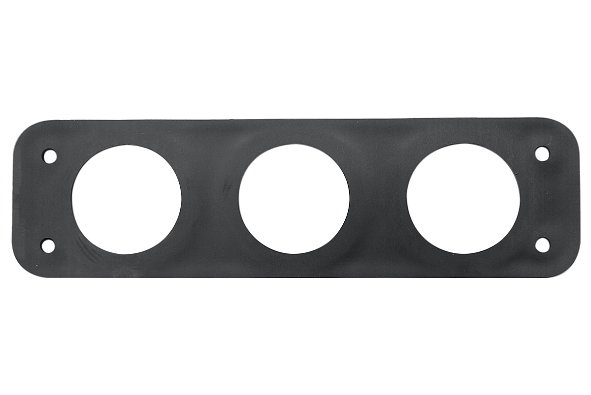 картинка Панель монтажная для приборов РИФ три отверстия