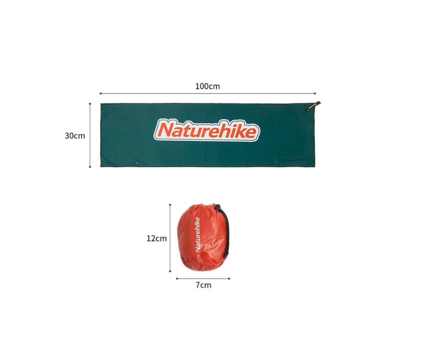 картинка Тряпка кемпинговая Naturehike, 100х30 см, зеленая