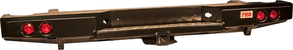 картинка Бампер задний РИФ с фаркопом Nissan Navara D40 